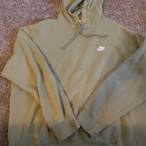 Nike hoodie green